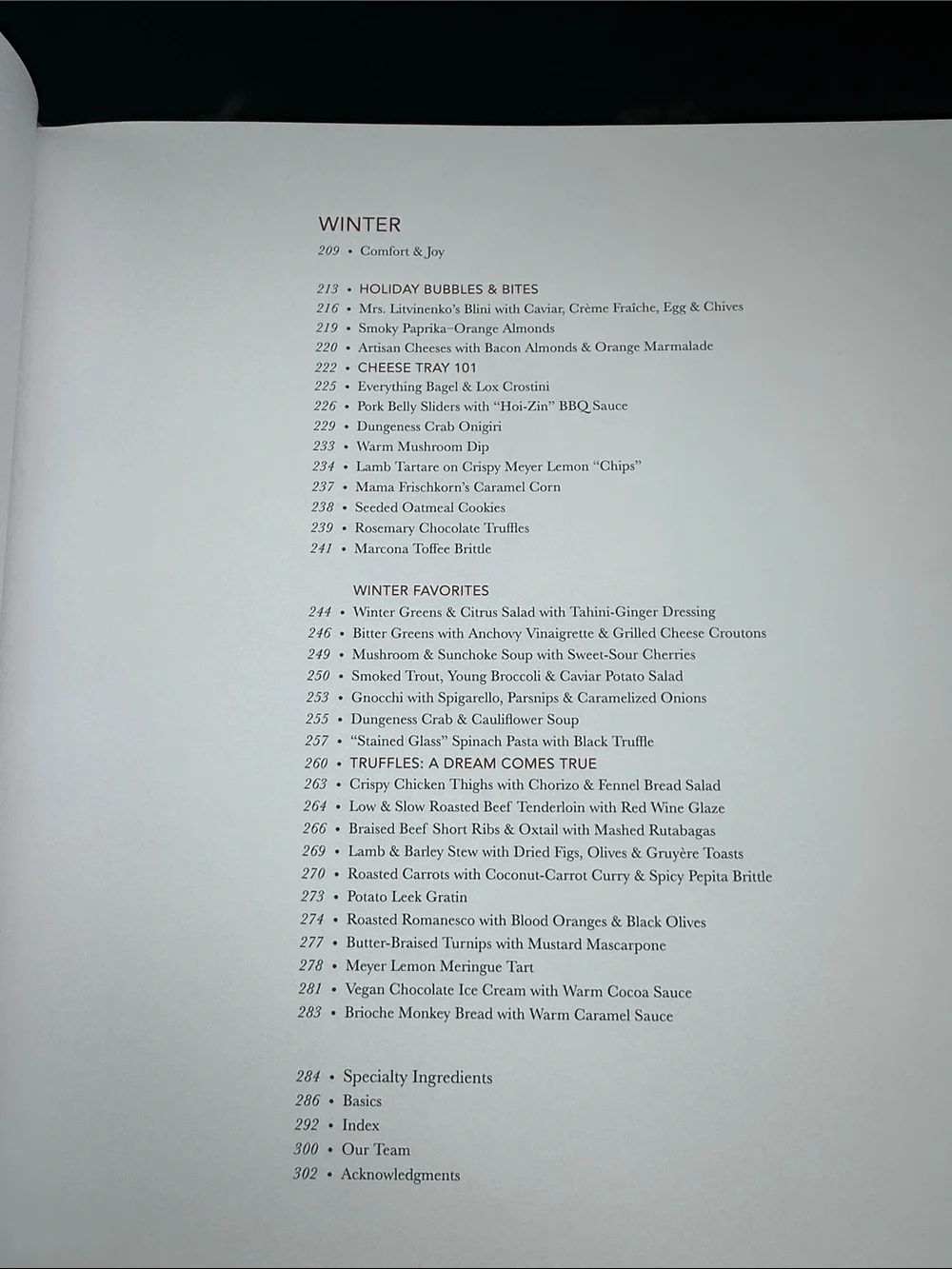 Season Cookbook by Justin W. and Tracey Shepos Cenami - Black Cover